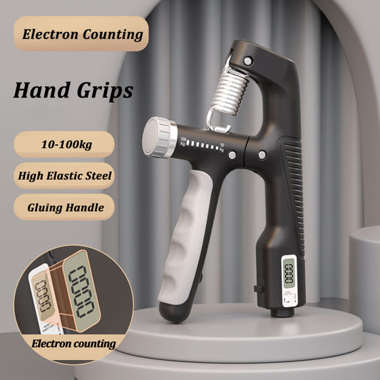 Electronic Counting Grip Strength Machine Adjustable Muscle Training